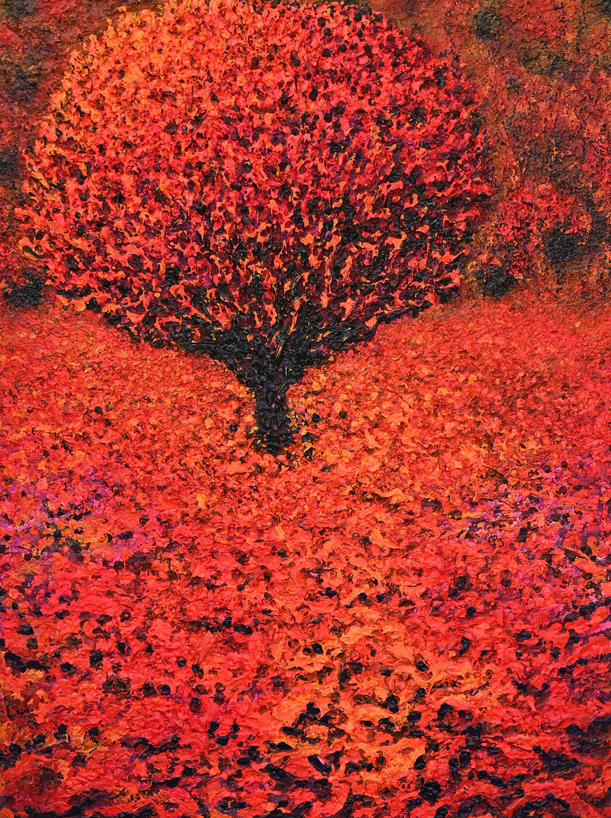 Parade of Red (36×48 inch)